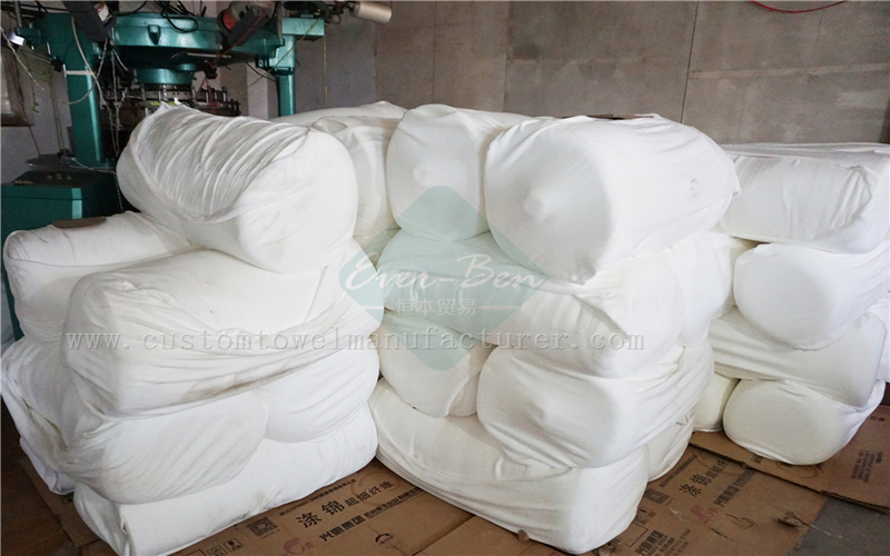 China bulk White hair towel Producer